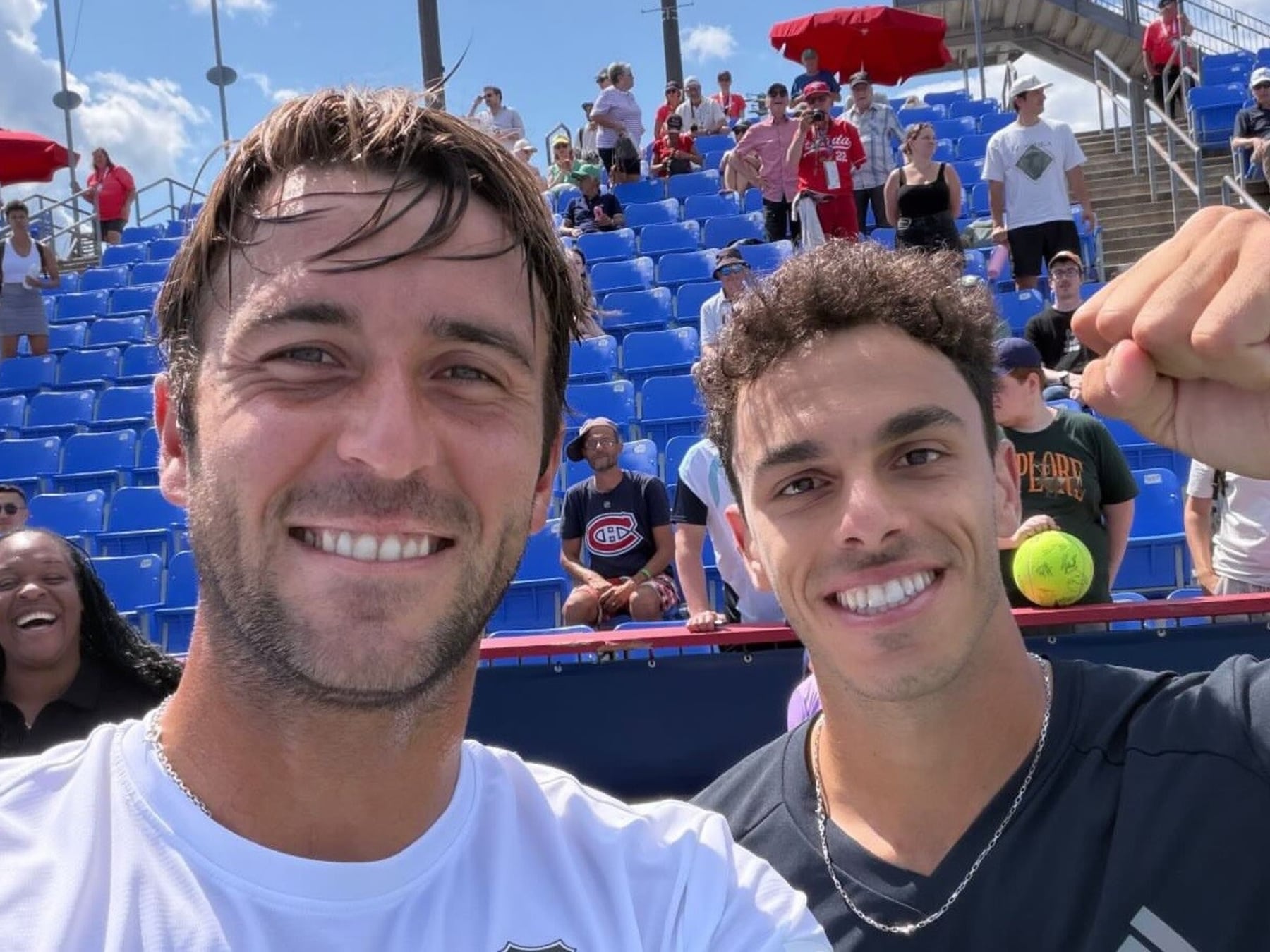 Nueve años después, el tenis argentino vuelve a copar los octavos del US Open