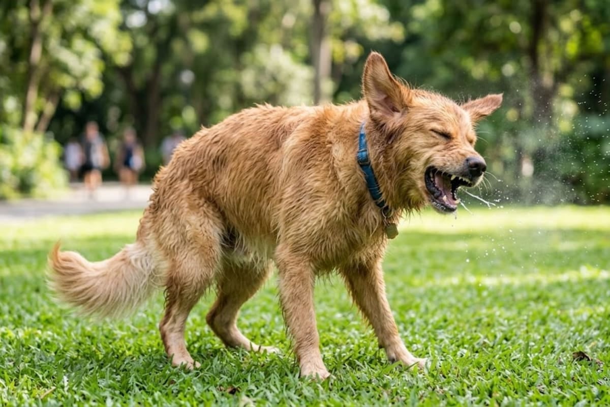 Estornudar no es estar enfermo: la historia de Loba y los códigos que un perro usa para decir que está feliz