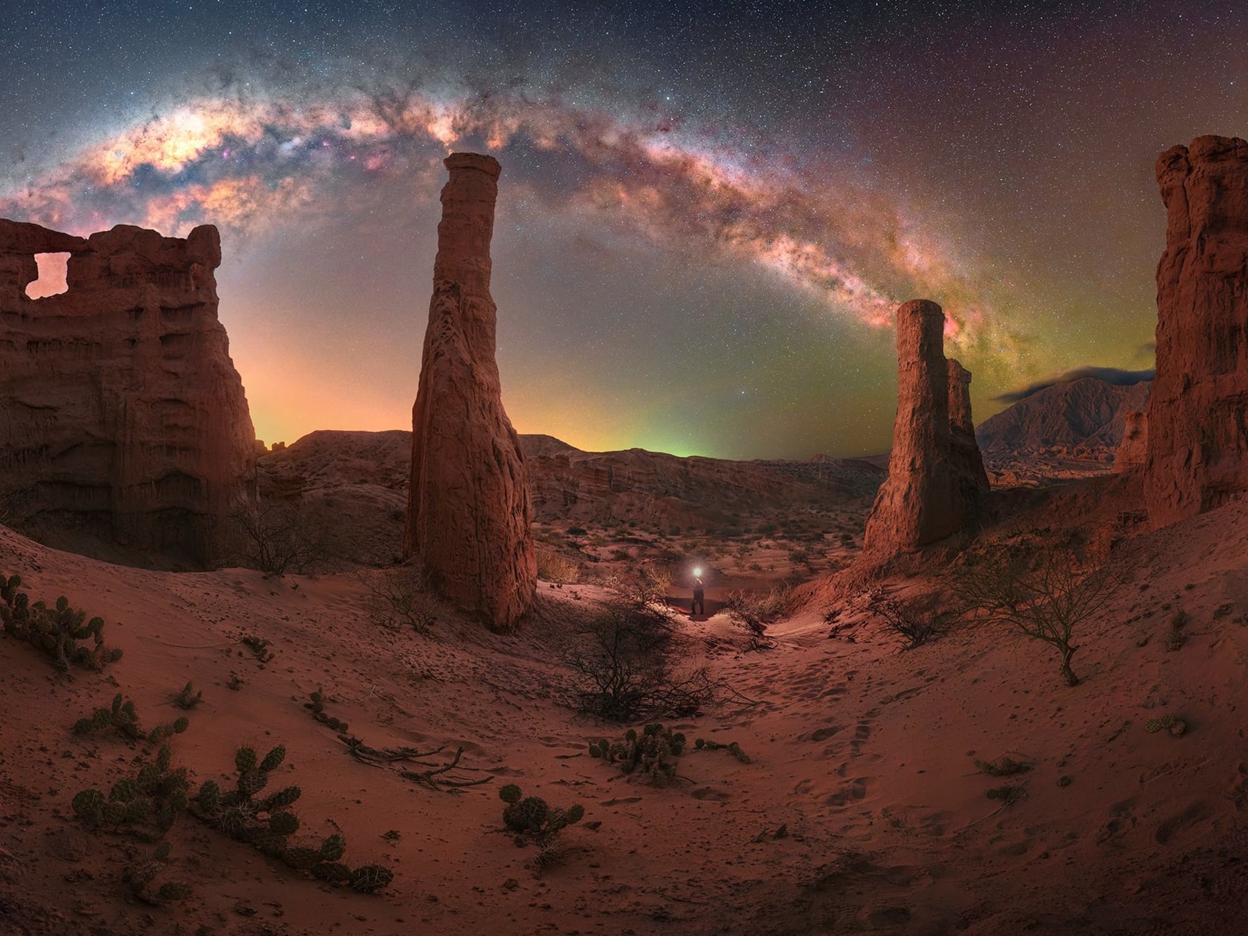 Astrofotografía en el Norte Argentino: los cielos nocturnos que Gonzalo Santile registró durante una década