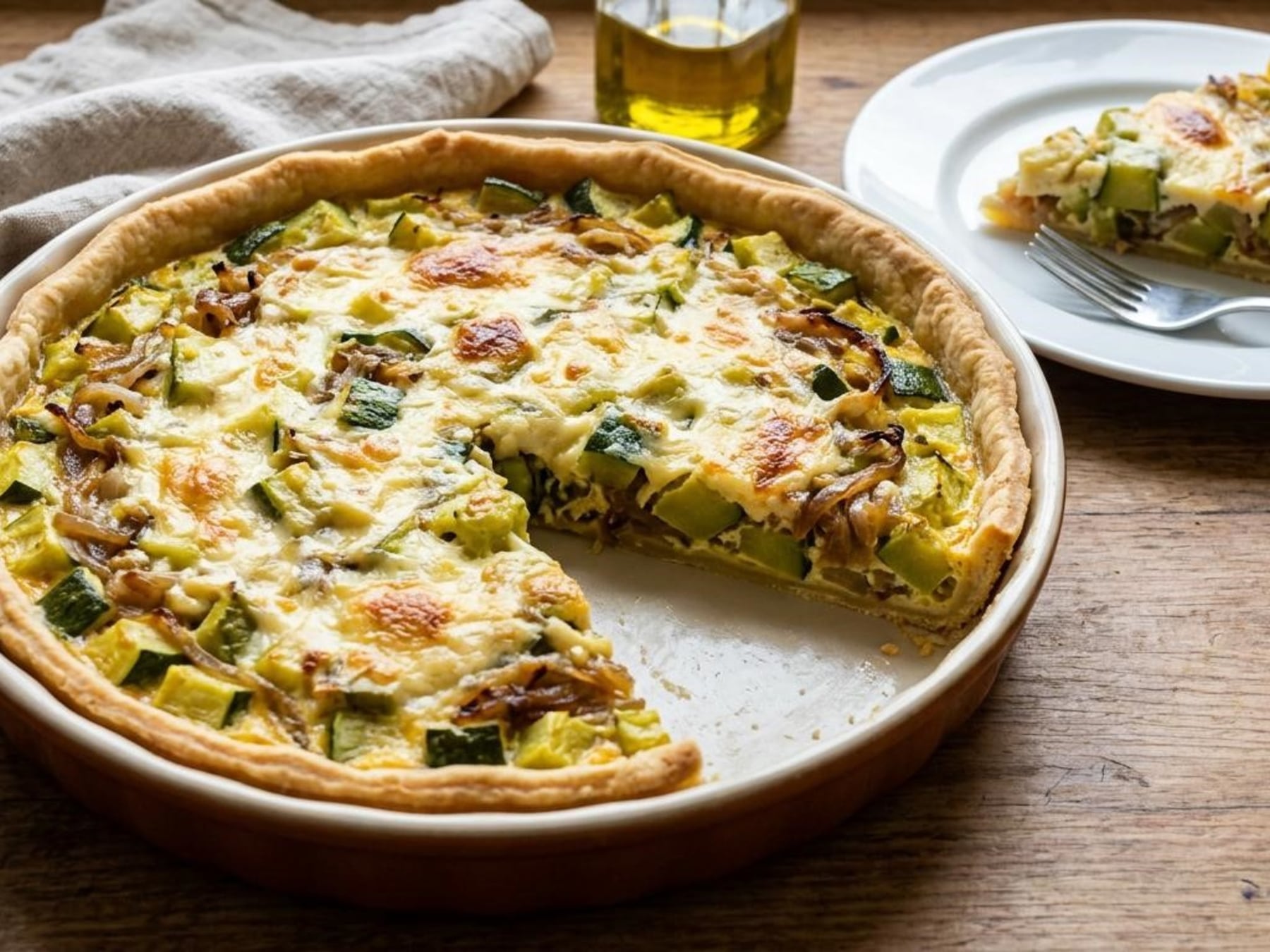 Tarta de zapallitos sin charcos: los secretos para que la base no quede cruda ni húmeda