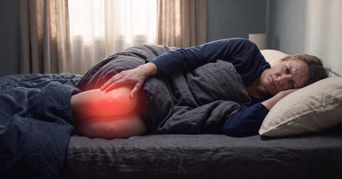Cuando la rodilla no deja dormir: señales para no dejarlo pasar