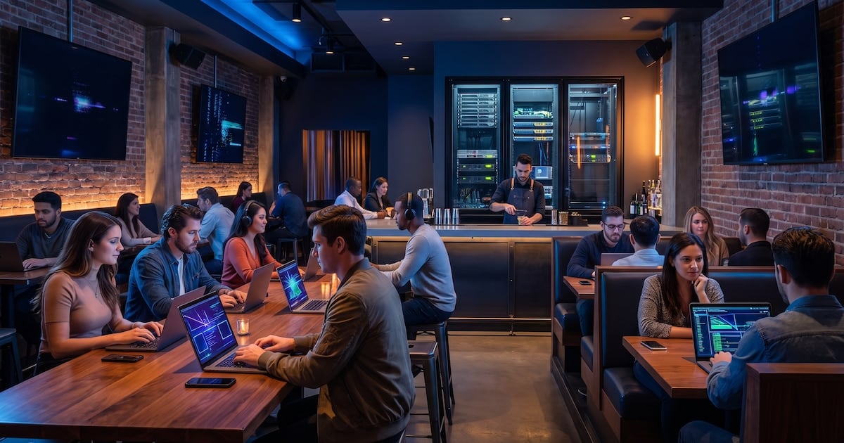 Tomate un cafe y de paso entrena una IA: la movida de los bares que suman computo al menu