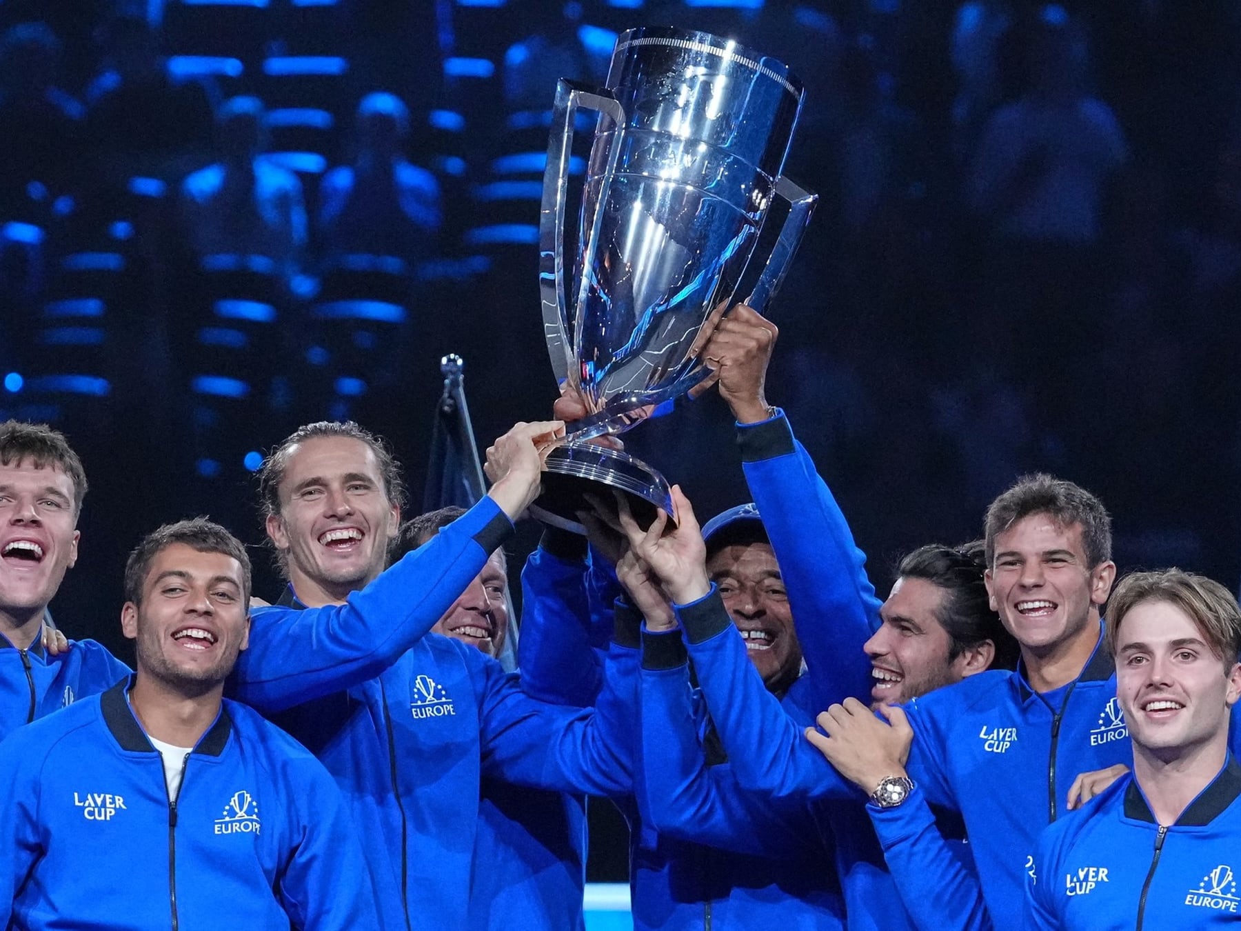 Zverev le bajó la persiana a la Laver Cup y Europa volvió a reinar en Londres