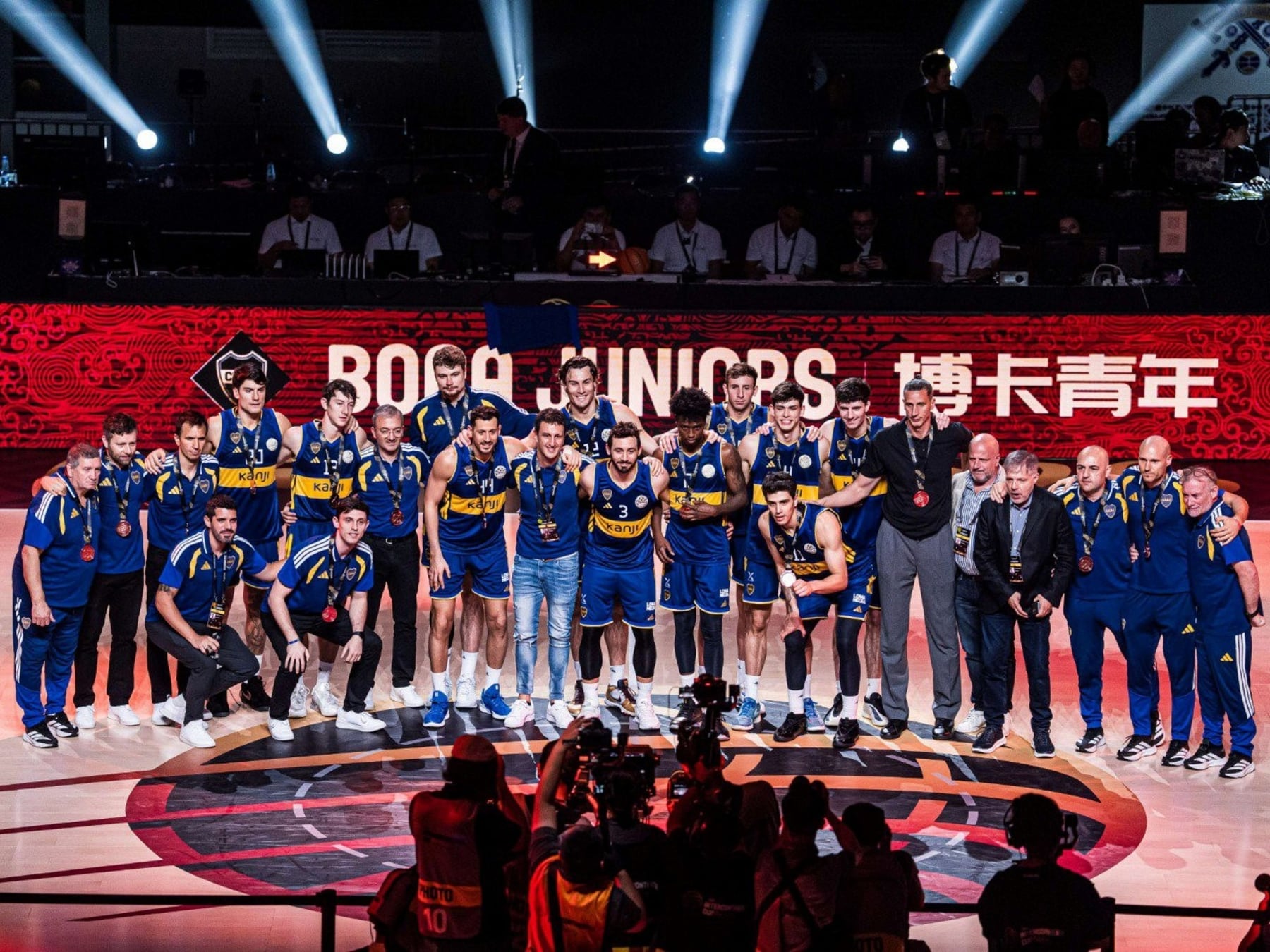 Boca se colgó el bronce en China y volvió a poner al básquet argentino en el podio internacional