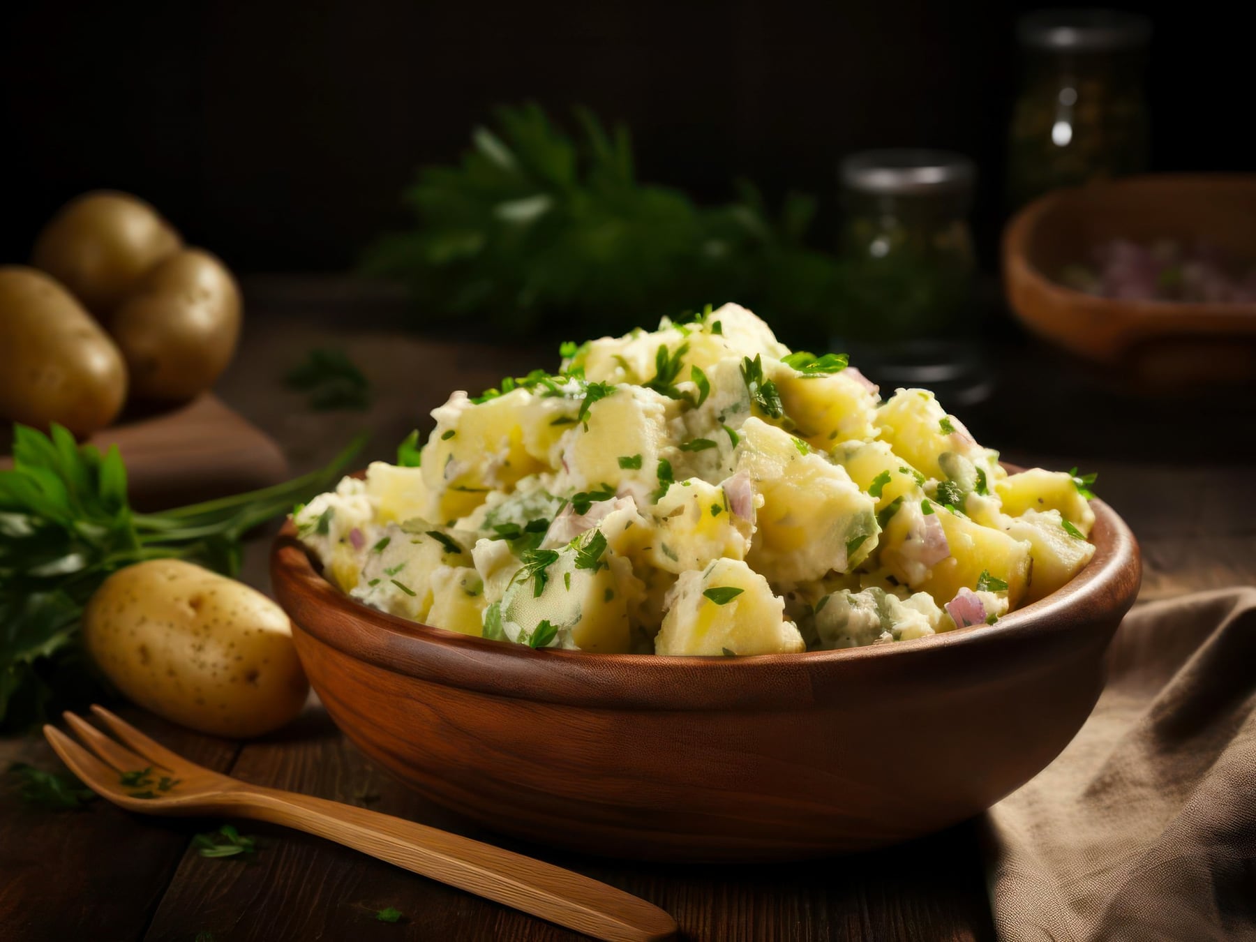 La ensalada de papa bien hecha: claves para que quede firme, cremosa y bien argentina