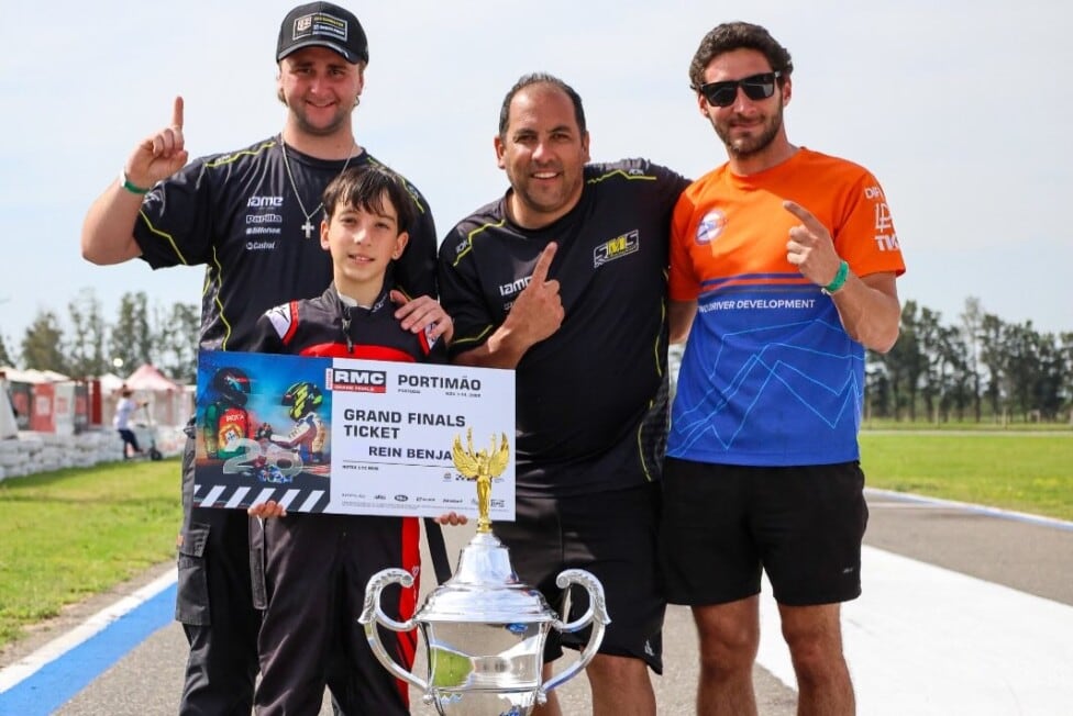 A los 13, el pibe de Villa General Belgrano se ganó un viaje al Mundial de karting en Portugal
