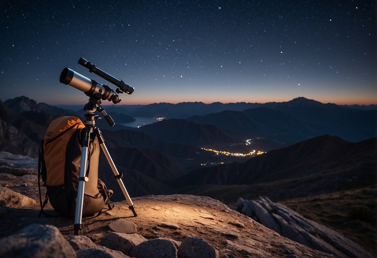 Luna llena y telescopio al borde del Salto del Agrio: una noche de astroturismo en el interior neuquino