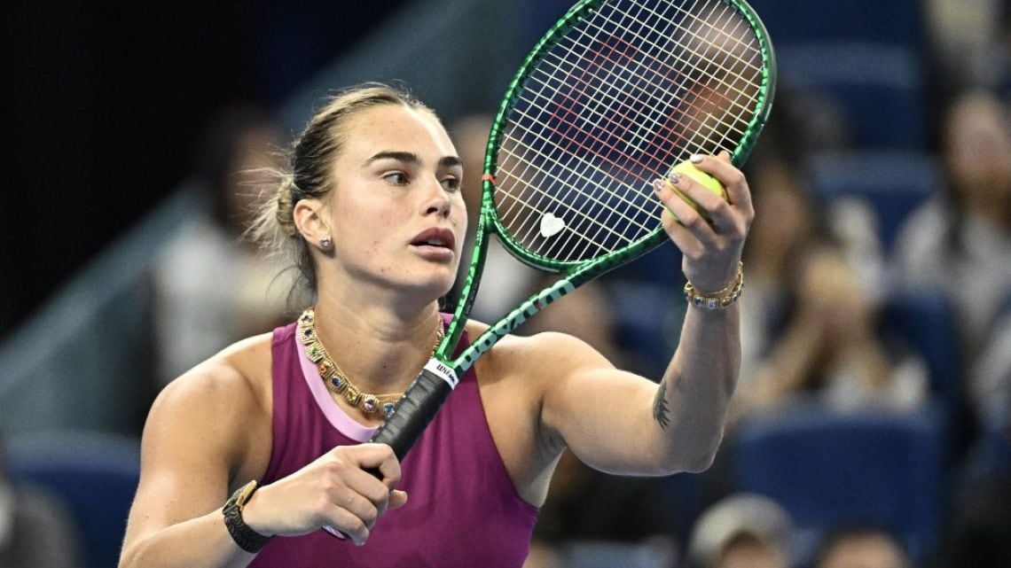 Sabalenka pisó fuerte en su regreso y ya tiene rival en Pekín