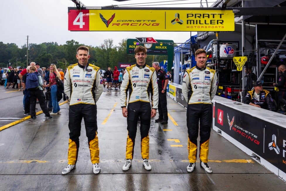 Varrone cerró el año IMSA en Road Atlanta: Corvette, calor de Georgia y la sombra del Porsche