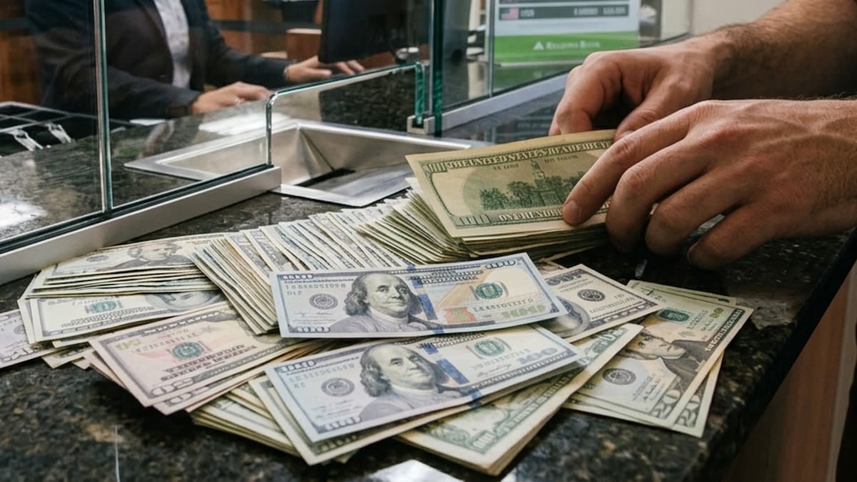 Cotizaciones del lunes: el oficial se sostuvo en $1540 y el blue quedó a $1545 antes de la rueda del martes