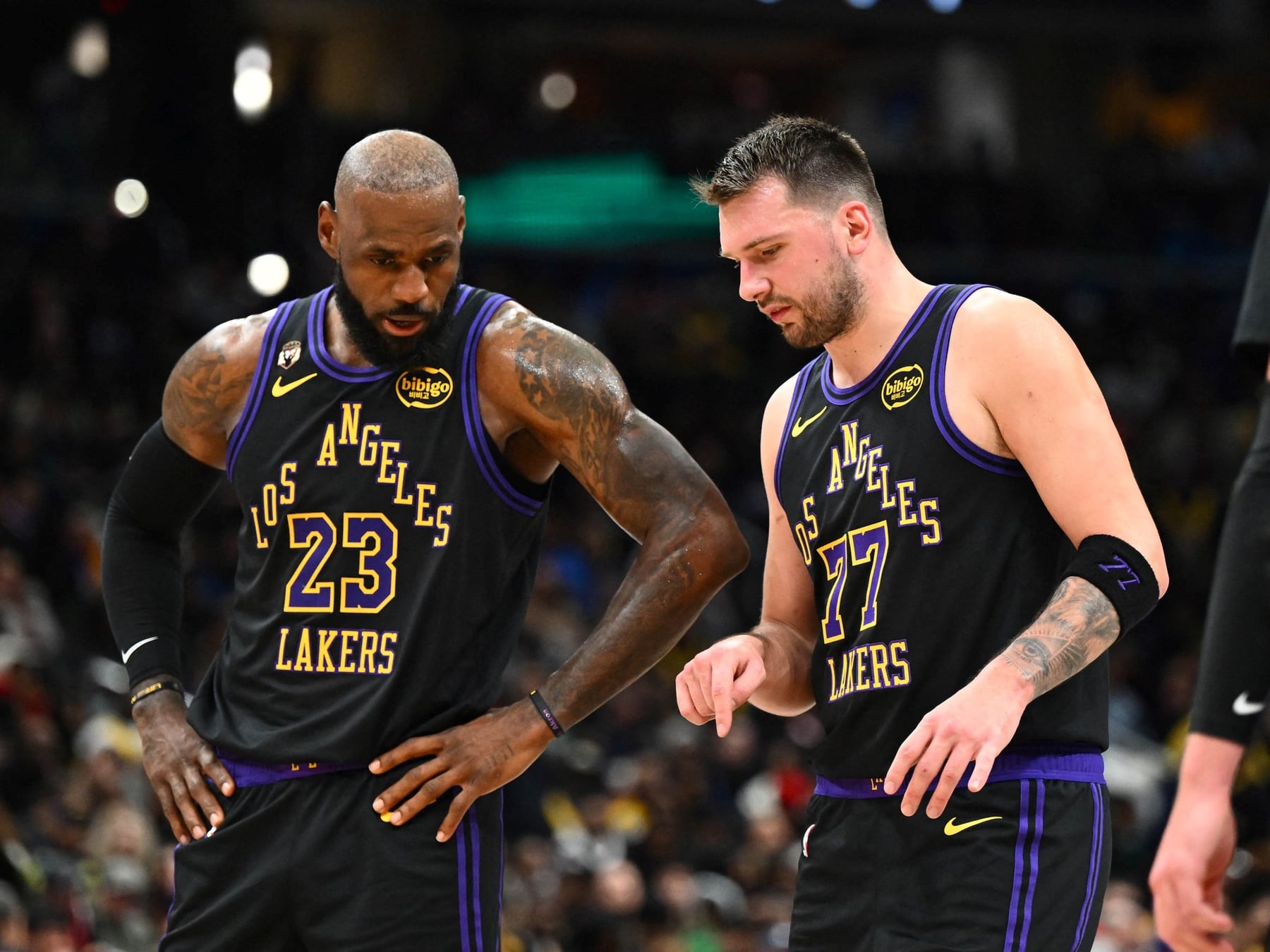Luka se calzó el traje de crack y los Lakers aplastaron a Utah en la pretemporada