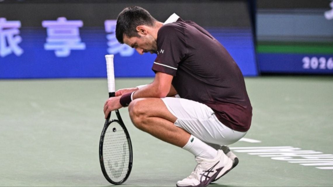 El hambre de Djokovic se enfrena en Shanghái y el Masters de fin de año le queda lejos