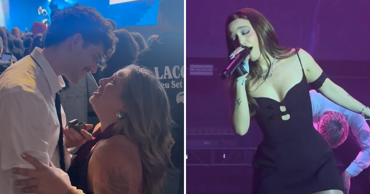 El "sí" que sonó en la platea mientras Ángela cantaba "Vértigo" y se volvió un himno de amor