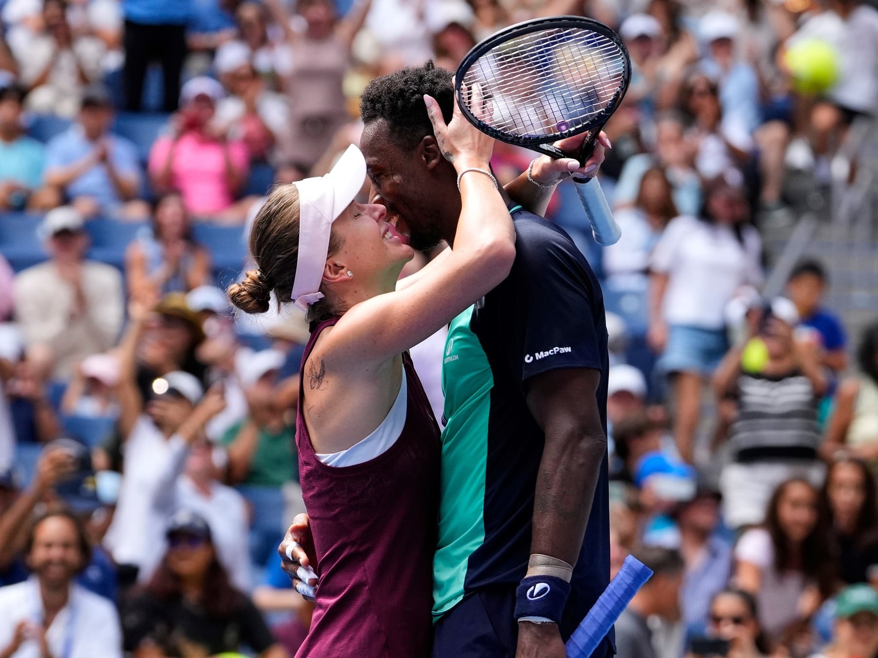 Elina Svitolina y Gaël Monfils le ponen punto final a una historia de amor que nació entre raquetas
