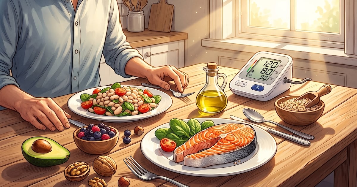 Confirmaron que la dieta DASH es segura para hipertensos que ya toman remedios y eso destrabaría una prescripción pendiente