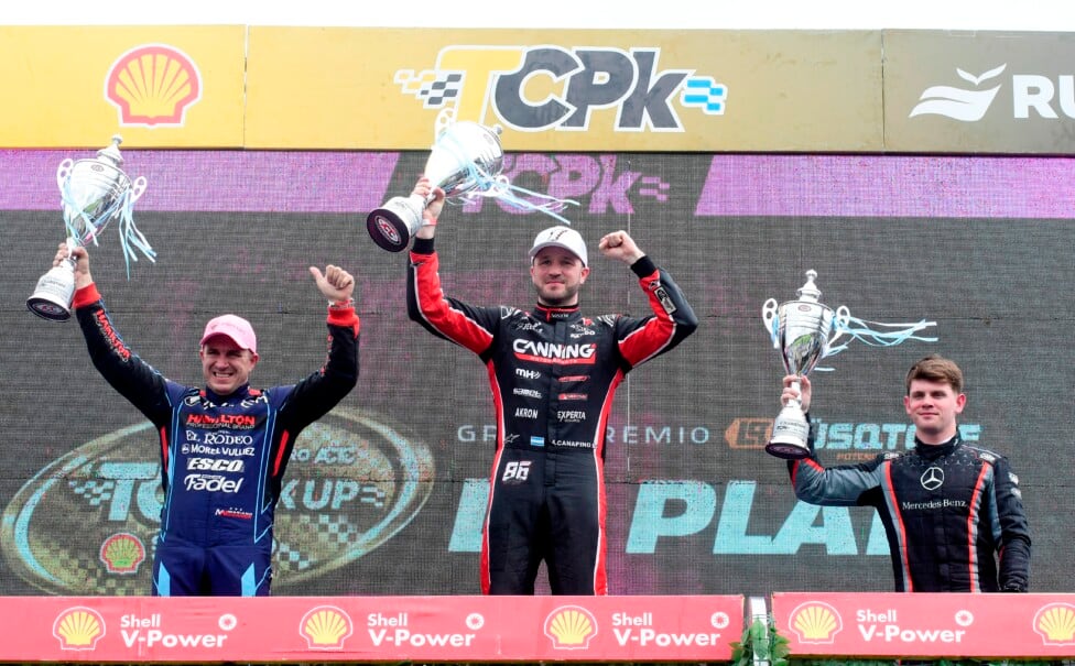 Canapino pasó al frente en las Pick Up y va por la Triple Corona, esta vez toda con Chevrolet