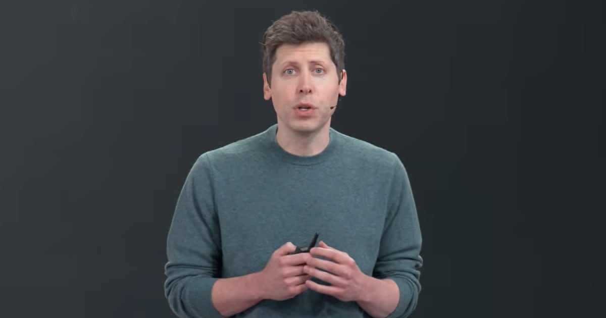 Altman explora tres caminos para poner freno a la carrera de la inteligencia artificial